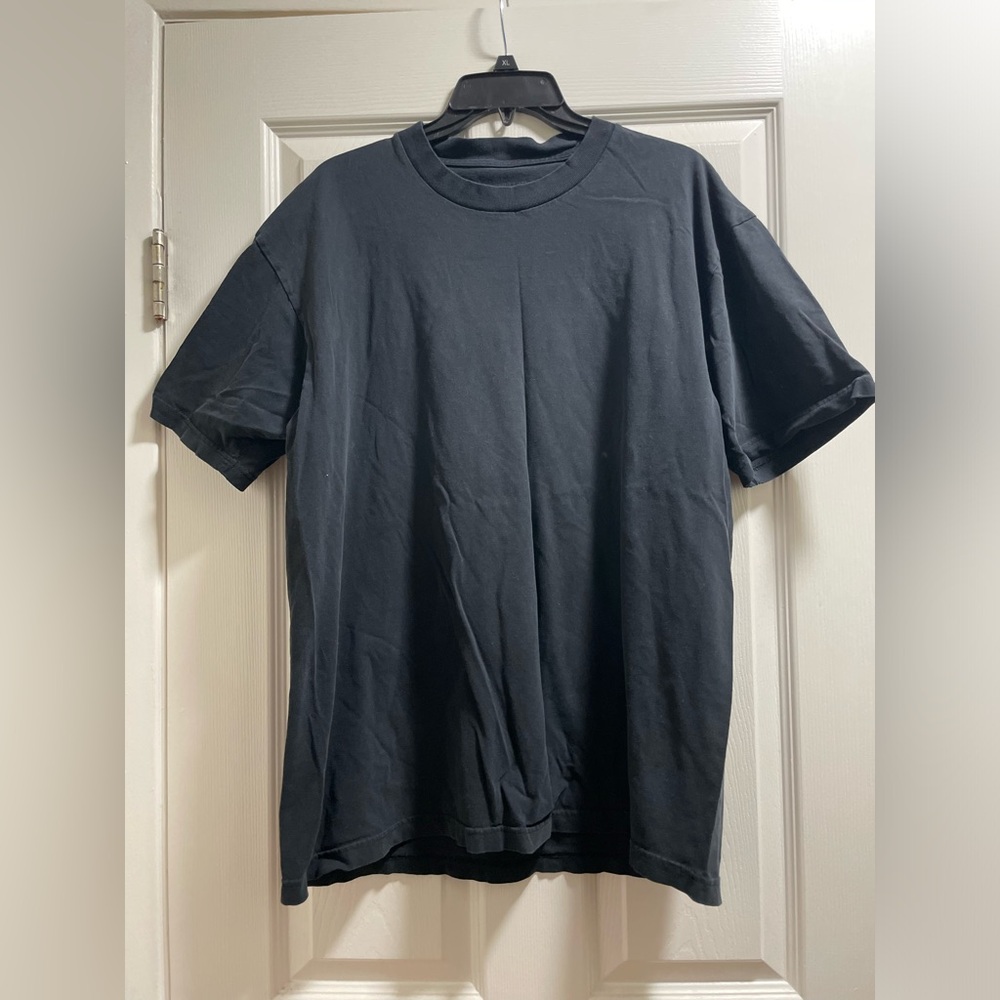 Black Short Sleeves Tee | Men